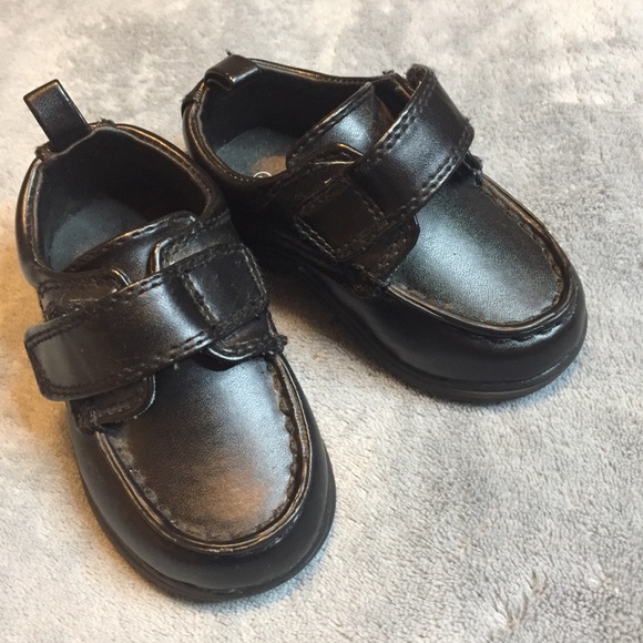 baby boy black dress shoes